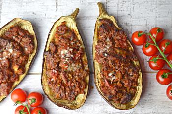 Bakłażan faszerowany w wersji fit A B M